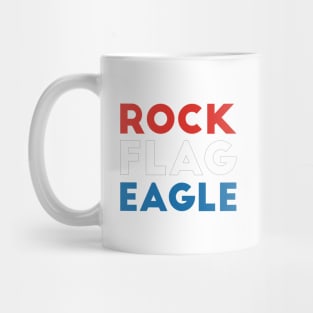 Rock Flag Eagle Mug